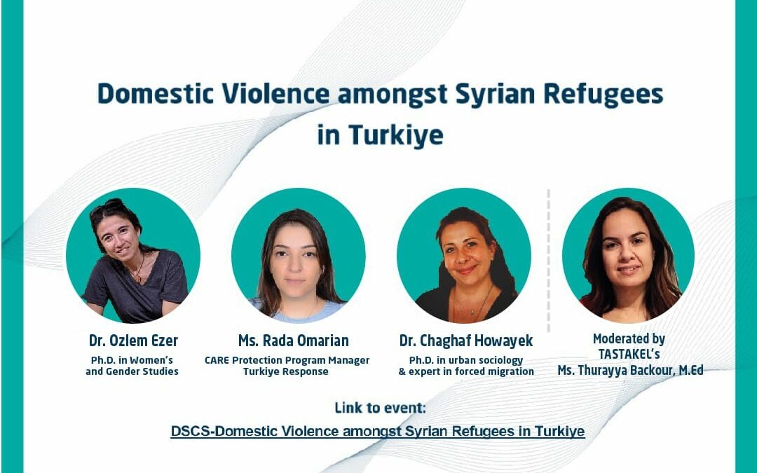 Domestic Violence amongst Syrian Refugees in Türkiye